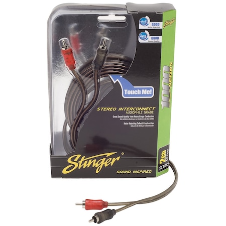 Stinger Electronics 6'RCA, 2CH, 1000 SERIES SI126